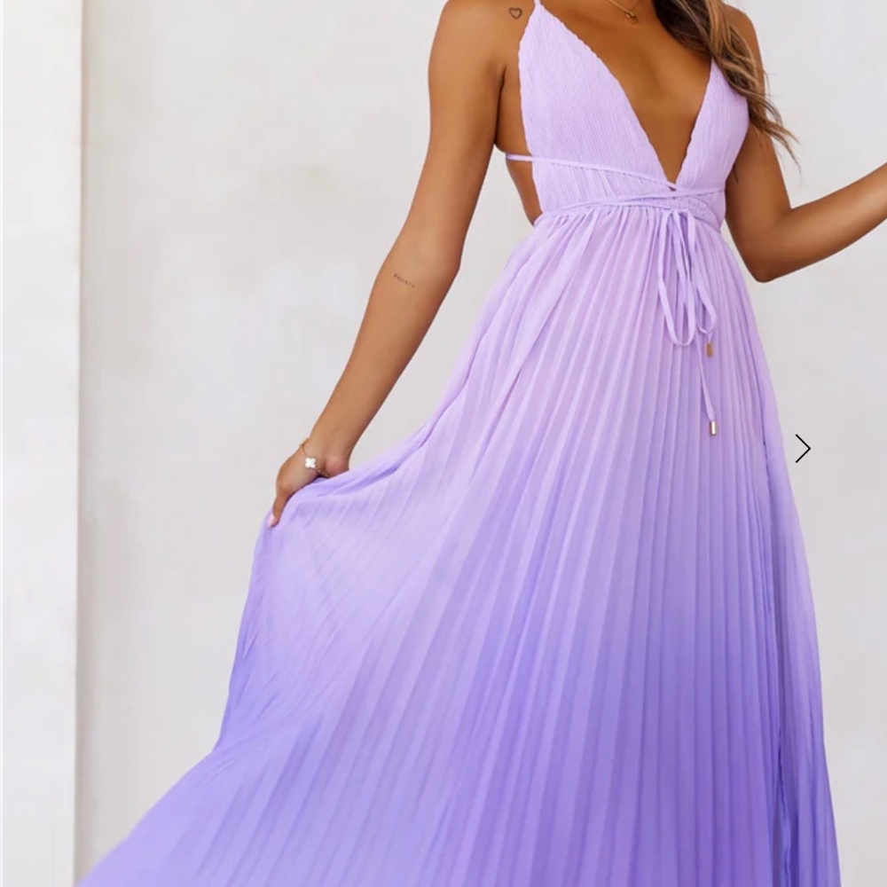 LOVE LETTER TO YOU MAXI DRESS LILAC